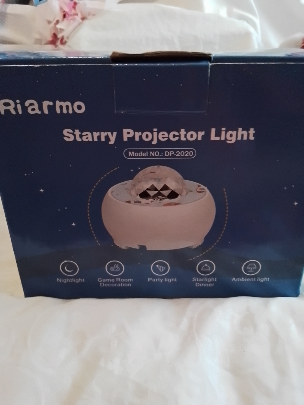 White Starry Projector Light - Model DP-2020